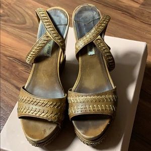 Miu miu wedges
